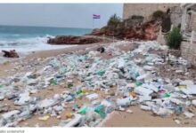 Photo of (Видео) Морето исфрли тони пластика од Албанија во Дубровник: Познатата плажа Бање претворена во депонија