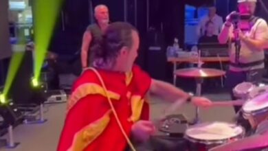 Photo of (Видео) Лукас обвиен со македонско знаме ја изведува „Јовано Јованке“, по приведувањето напиша „Ја сакам Македонија“