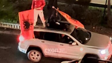 Photo of Полицијата казни 12 возачи во Скопје за време на прославата на Денот на албанското знаме: најмногу за опасно однесување