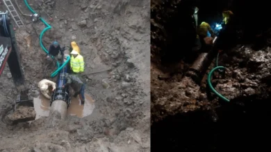 Photo of Гостивар без вода за пиење, градежна механизација оштетила две доводни цевки на водоводната мрежа