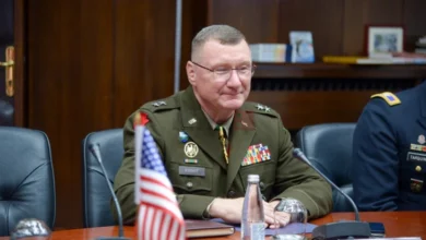 Photo of Командантот на Националната гарда на Вермонт, генерал-мајор Грегори Најт во посета на земјава