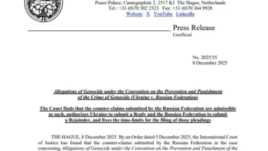 Photo of Меѓународниот суд на правдата ја прифати контратужбата на Русија против Украина