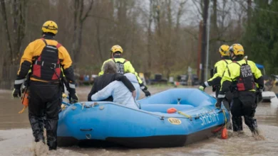 Photo of Големи поплави во Вашингтон, десетици илјади евакуирани