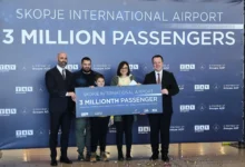 Photo of Скопскиот аеродром со три милиони патници, до крајот на годината се очекуваат 3,2 милиони