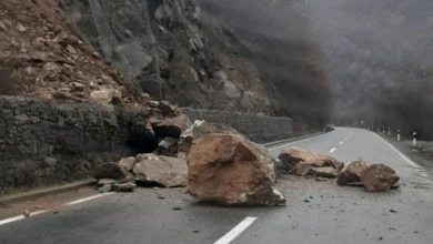 Photo of Одрон на патот Охрид – Св. Наум, сообраќајот се одвива по една лента