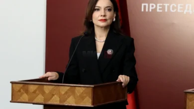 Photo of Албанската министерка Спиропали во официјална посета на Скопје