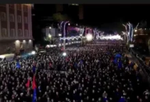 Photo of Голем национален протест пред владата во Тирана, фрлани молотови коктели, повреден полицаец