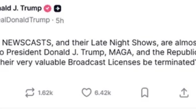 Photo of Трамп се закани со одземање на концесиите на телевизиите кои го критикуваат