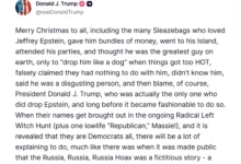 Photo of Трамп: Многу „гадови“ во САД го сакаа Епстин, а сега лажно тврдат дека не го познаваат