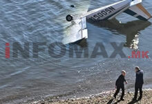 Photo of (Фото) Авион се урна во водите на Мавровско езеро!