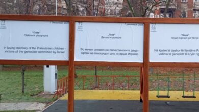 Photo of Активисти го сменија името на игралиштето во Аеродром платено од Израел