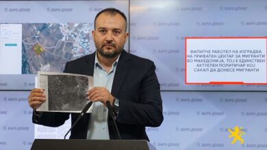 Photo of (ВИДЕО) Лефков: Филипче работел на изградба на мигрантски камп во Бардовци, тој е единствен актуелен политичар кој сакал да ги донесе