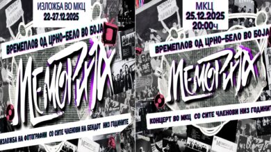 Photo of „Меморија“ низ музички времеплов во МКЦ: ПРЕСС конференција, отворање изложба на фотографии (1983-2025) и „Аll stars“ концерт