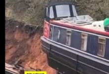 Photo of Во Британија: „земјата се отворила“ и проголтала речен канал