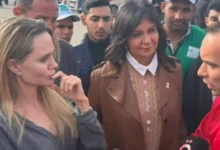 Photo of Анџелина Џоли го посети граничниот премин Рафа кон Појасот Газа