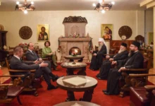 Photo of Поглаварот на МПЦ-ОА г. Стефан приреди традиционален божикен прием за државниот врв