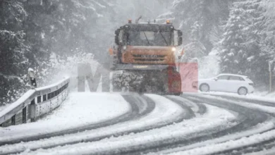 Photo of Последен извештај од 20:30: Сообраќај во зимски услови, сите патишта се проодни