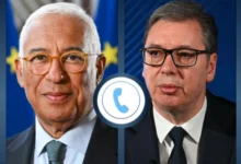 Photo of Телефонски разговор Вучиќ-Кошта за европскиот пат на Србија и важни прашања од интерес за Белград и за Брисел