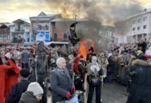Photo of Со василичарско оро и палење на маските заврши Вевчанскиот карневал