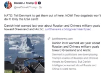 Photo of Трамп побара од Данска да се повлече од Гренланд