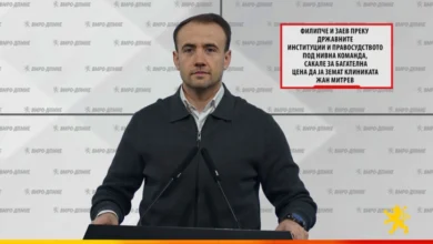 Photo of Стојаноски: Филипче и Заев преку државните институции и правосудството под нивна команда, сакале за багателна цена да ја земат клиниката Жан Митрев