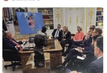 Photo of Трамп на социјалните мрежи ги обои Канада и Гренланд во американски бои