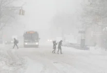 Photo of Снежна бура во делови од Тексас, Оклахома и Канзас и на источниот брег на САД