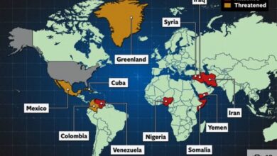 Photo of Мапа на сите земји што Трамп ги нападна или им се закани за една година