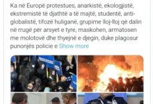 Photo of Премиерот Рама и порача на албанската опозиција: Државата не потклекнува пред насилството и вандализмот