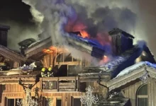 Photo of Пожар во луксузен хотел на француските Алпи