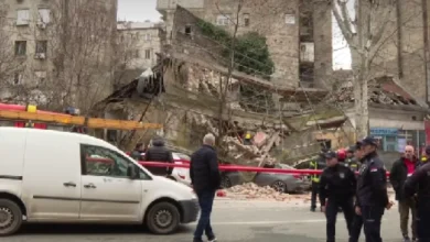 Photo of Во Белград се урна напуштен двокатен објект, нема повредени