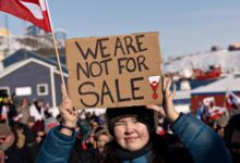 Photo of Данците протестираат: Не допирајте го Гренланд!