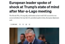 Photo of Политико: Фицо го шокирала менталната состојба на Трамп на средбата во Мар-а -Лаго