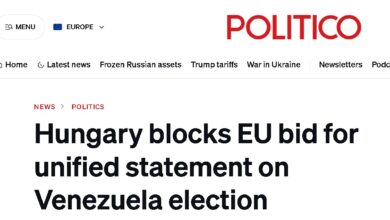 Photo of СДСМ: Најголемиот пријател на Мицкоски, Орбан го поддржуваше Мадуро