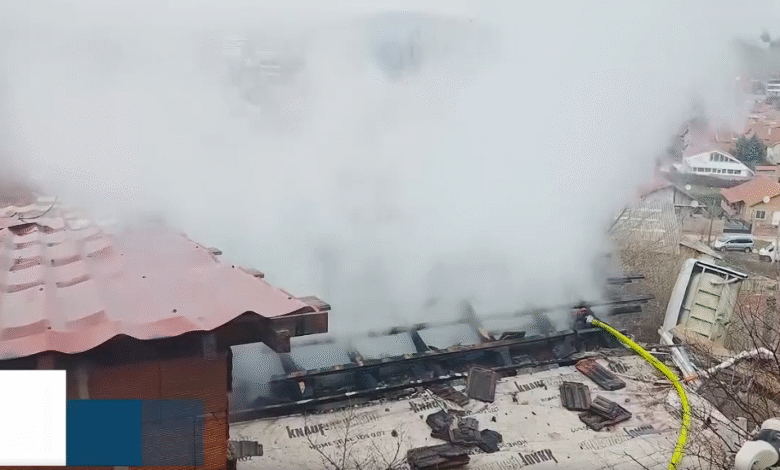 Photo of (ВИДЕО) Пожар зафати куќа во Штип