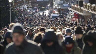 Photo of Марш во чест на жртвите од пожарот во Кран-Монтана