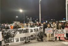 Photo of Нов протест на крстосницата кај цементарница „Усје“