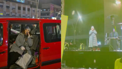 Photo of (ВИДЕО) Ана Бекута протерана од сцена со сила: пееше од комбе за да наплати 40 илјади евра од Чачак, иако публиката бараше да прекине со настап