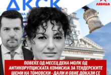 Photo of Левица: Повеќе од еден месец молк од антикорупциска за тендерските шеми на Томовски