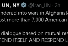 Photo of Иран е подготвен за дијалог, но ќе се брани ако биде нападнат, вели мисијата на Исламската Република