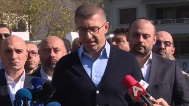 Photo of Мицкоски и Ѓорѓиевски на изградба на првата фаза на булевар „Македонија“