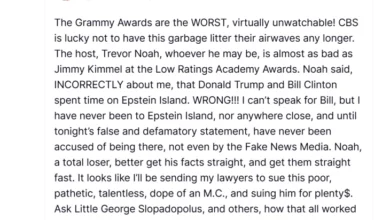 Photo of Трамп најави дека ќе го тужи водителот на доделувањето на Греми наградите поради клевета