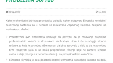 Photo of ЕК следната недела ќе презентира предлог за преодно решение за превозниците во Западен Балкан, соопштија од Меѓународната асоцијација за транспортен бизнис од Белград