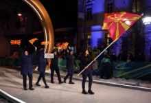 Photo of Македонските спортисти продефилираа на свеченото отворање на ЗОИ 2026