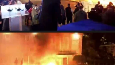 Photo of Учесниците на протестот на опозицијата во Тирана предизвикаа хаос, повредени полицајци и новинари