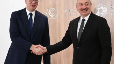 Photo of Азербејџанскиот претседател утре во официјална посета на Србија