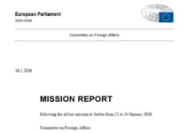 Photo of “Загрижувачки извештаи за финансиски, административен и физички притисок врз академскиот кадар и ограничувања на слободата на медиумите” – Извештај на делегацијата на ЕП за посетата на Србија