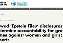 Photo of ОН: Откритијата во досиејата на Епстин може да претставуваат злосторства против човештвото