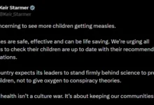 Photo of Морбилите се шират низ британските училишта, Стармер апелира: Заштитете ги децата, а не теориите на заговор