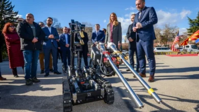 Photo of Тошковски: Донација од САД вредна околу еден милион евра за бомбашкиот оддел на МВР, стратешкото партнерство ја зајакнува безбедноста на државата